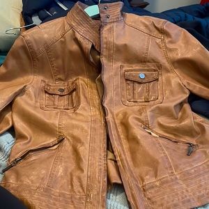Max Jeans moto jacket in excellent condition. Size Large